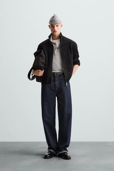 Zara ZIP CARDIGAN - Black - Image 0