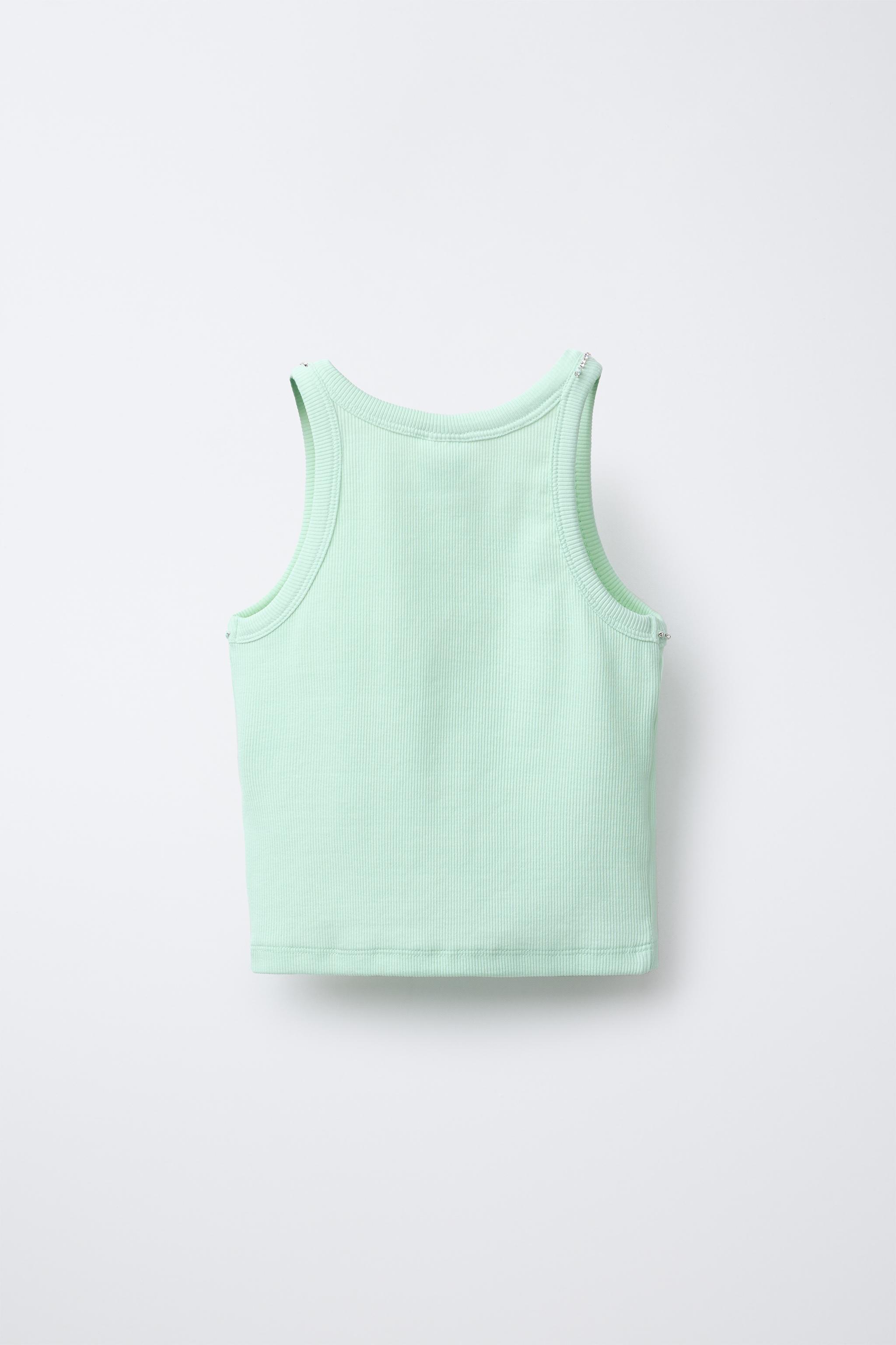 RIB JEWEL SHIRT - White | ZARA United States