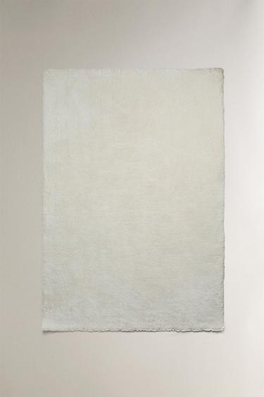 TAPIS TEXTURE DOUCE - Écru de Zara - Image 1