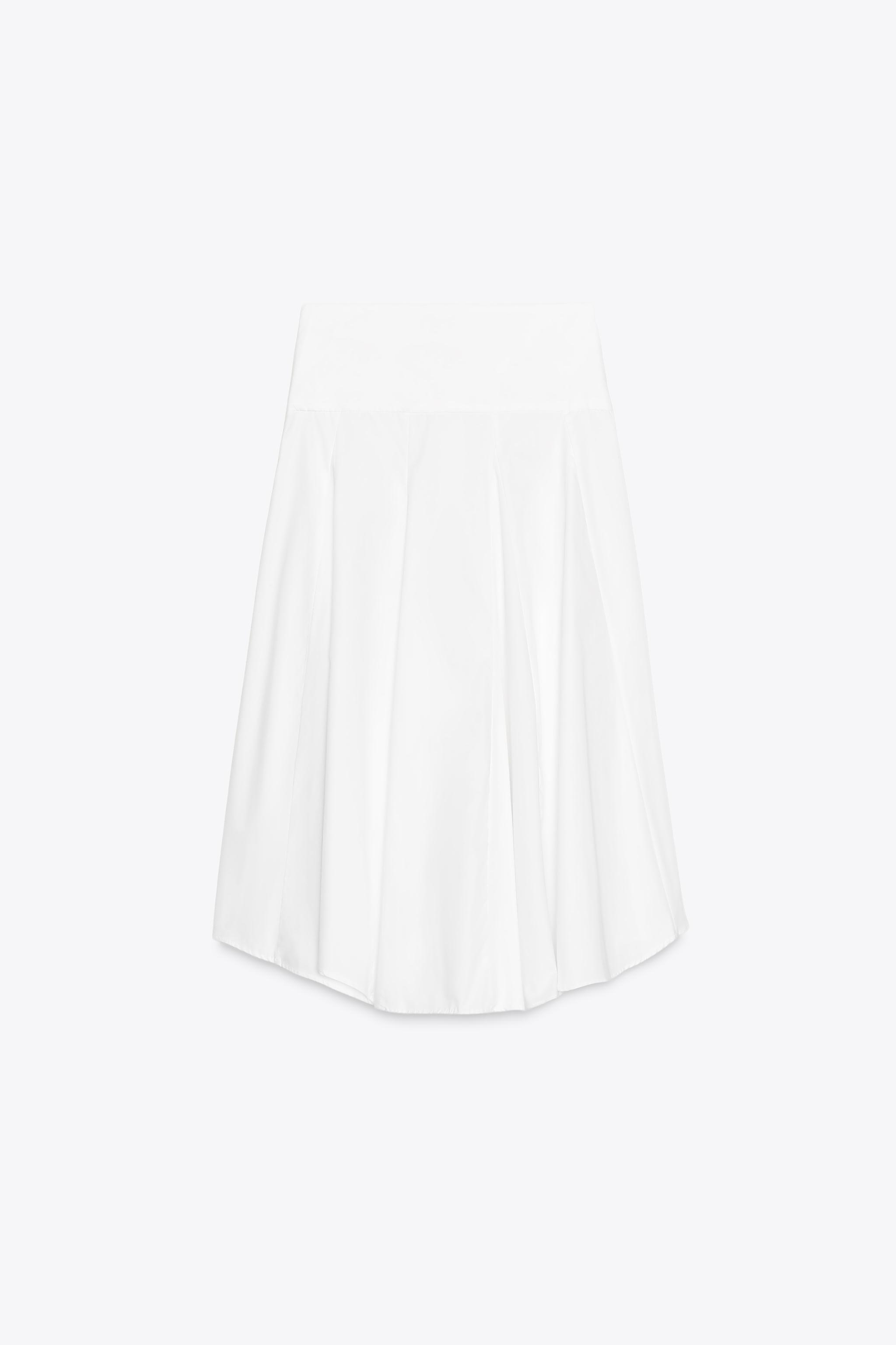 JUPE MIDI ASYMÉTRIQUE