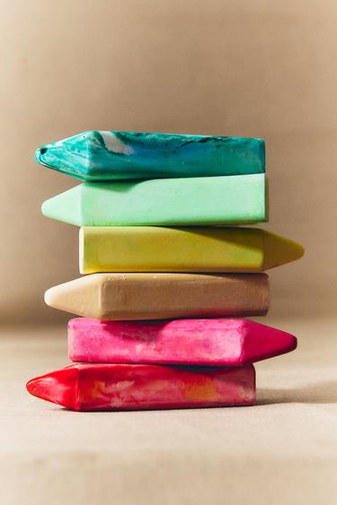 PACK OF COLOURED CHILDREN'S CHALKS (PACK OF 36) - Multicoloured by Zara