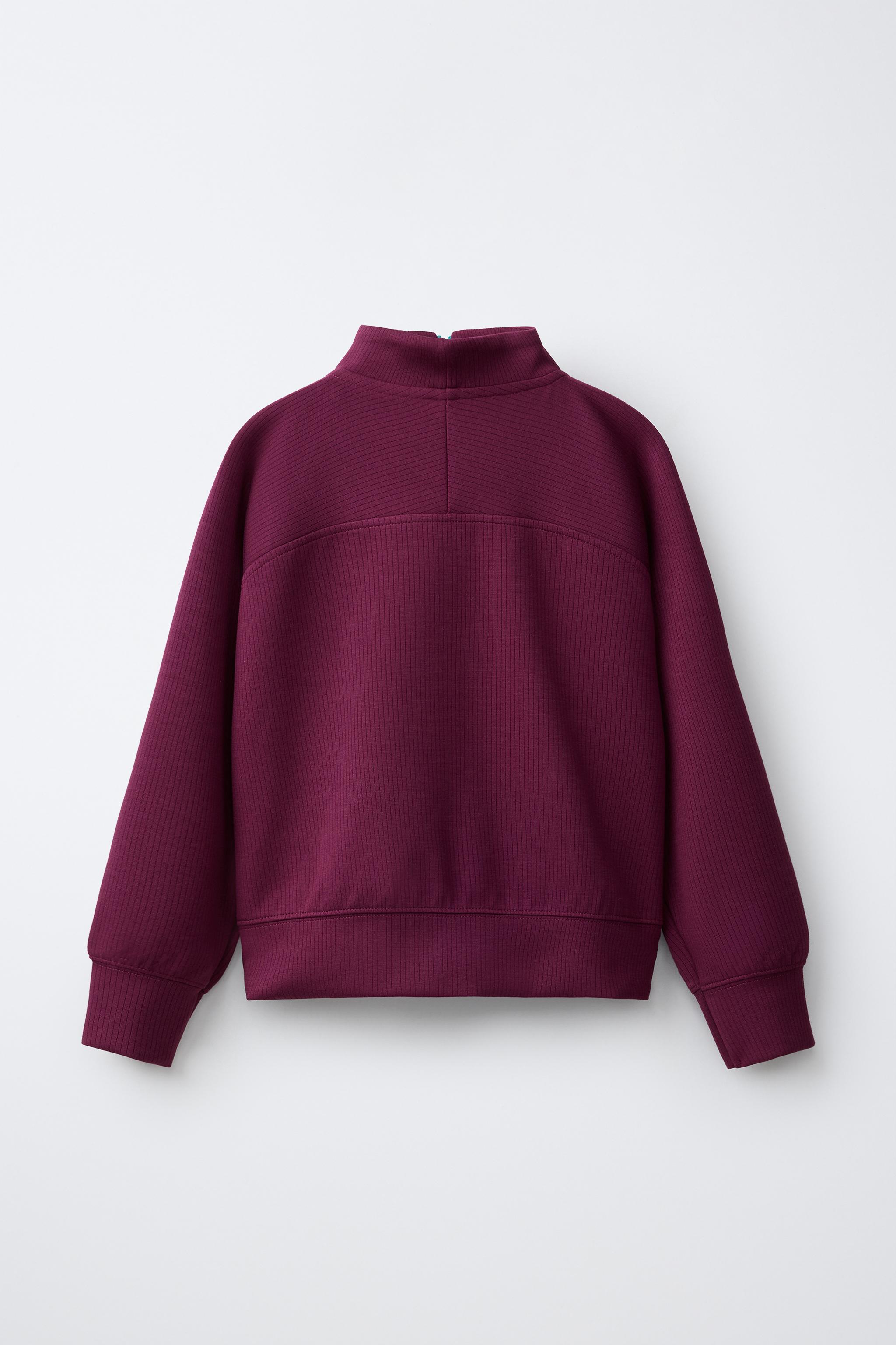HIGH NECK SWEATSHIRT