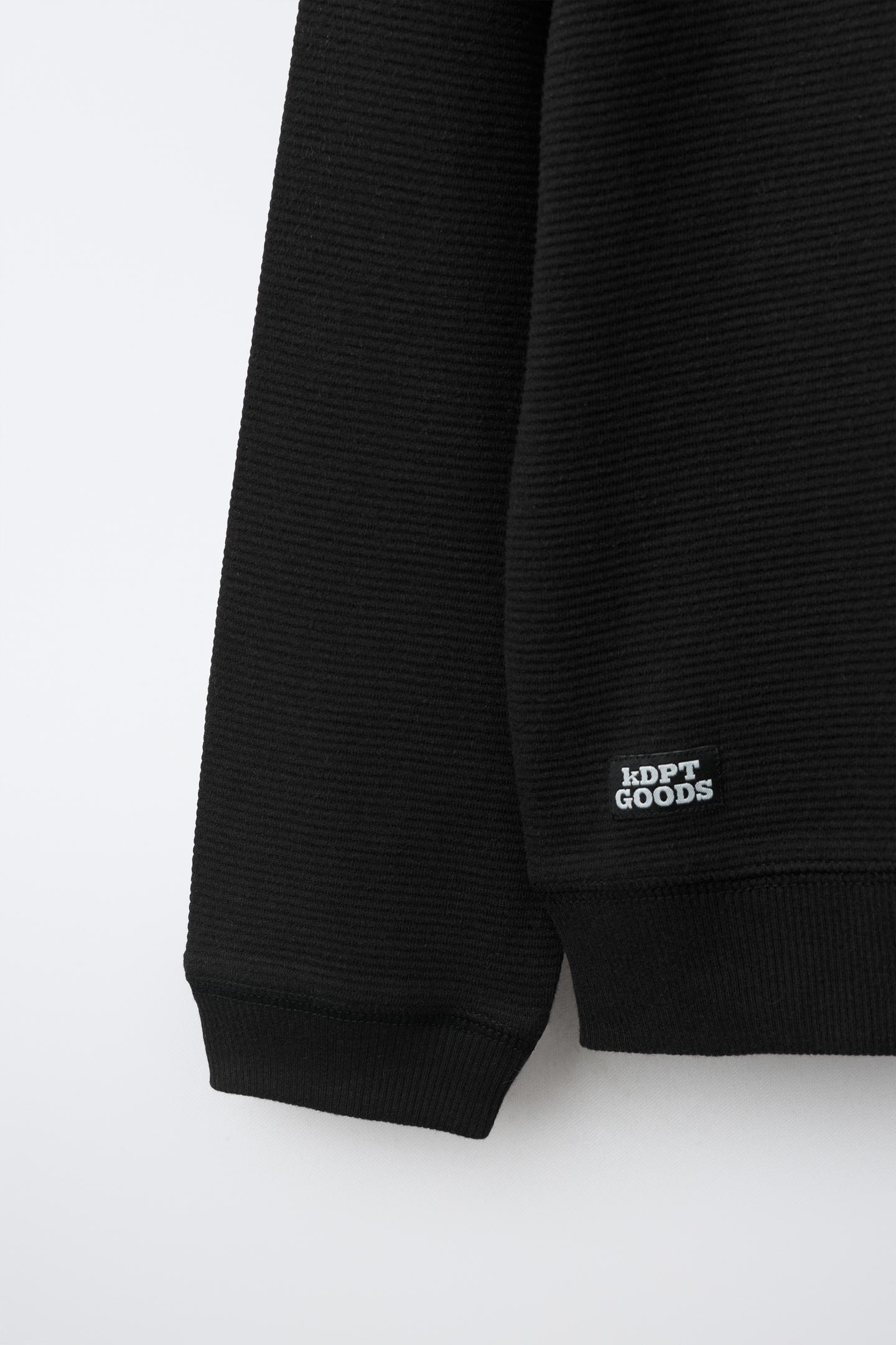 Детская футболка Zara Plain Ottoman, цвет: Чёрный — фото 4