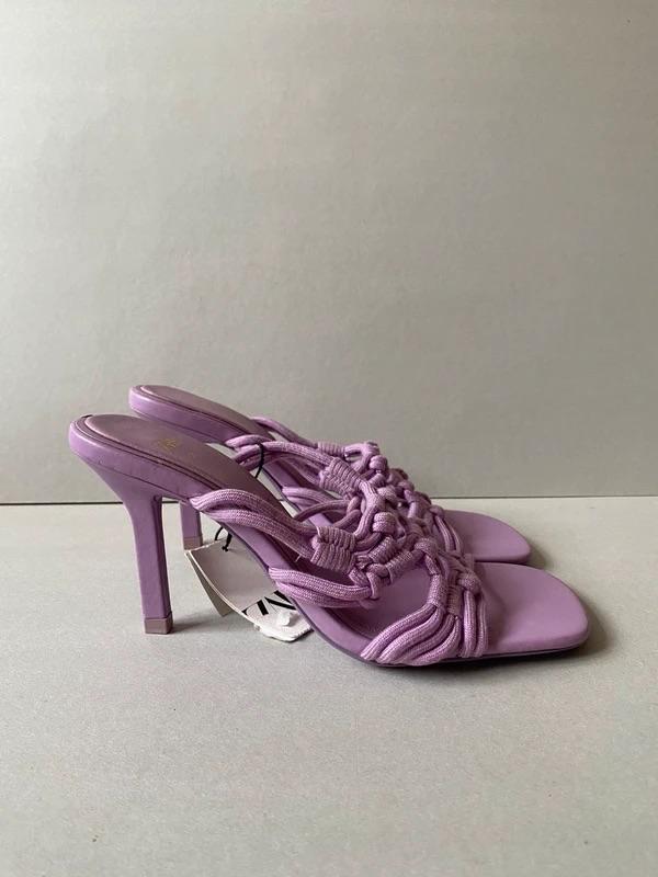 HIGH-HEEL ROPE SANDALS - Image 4