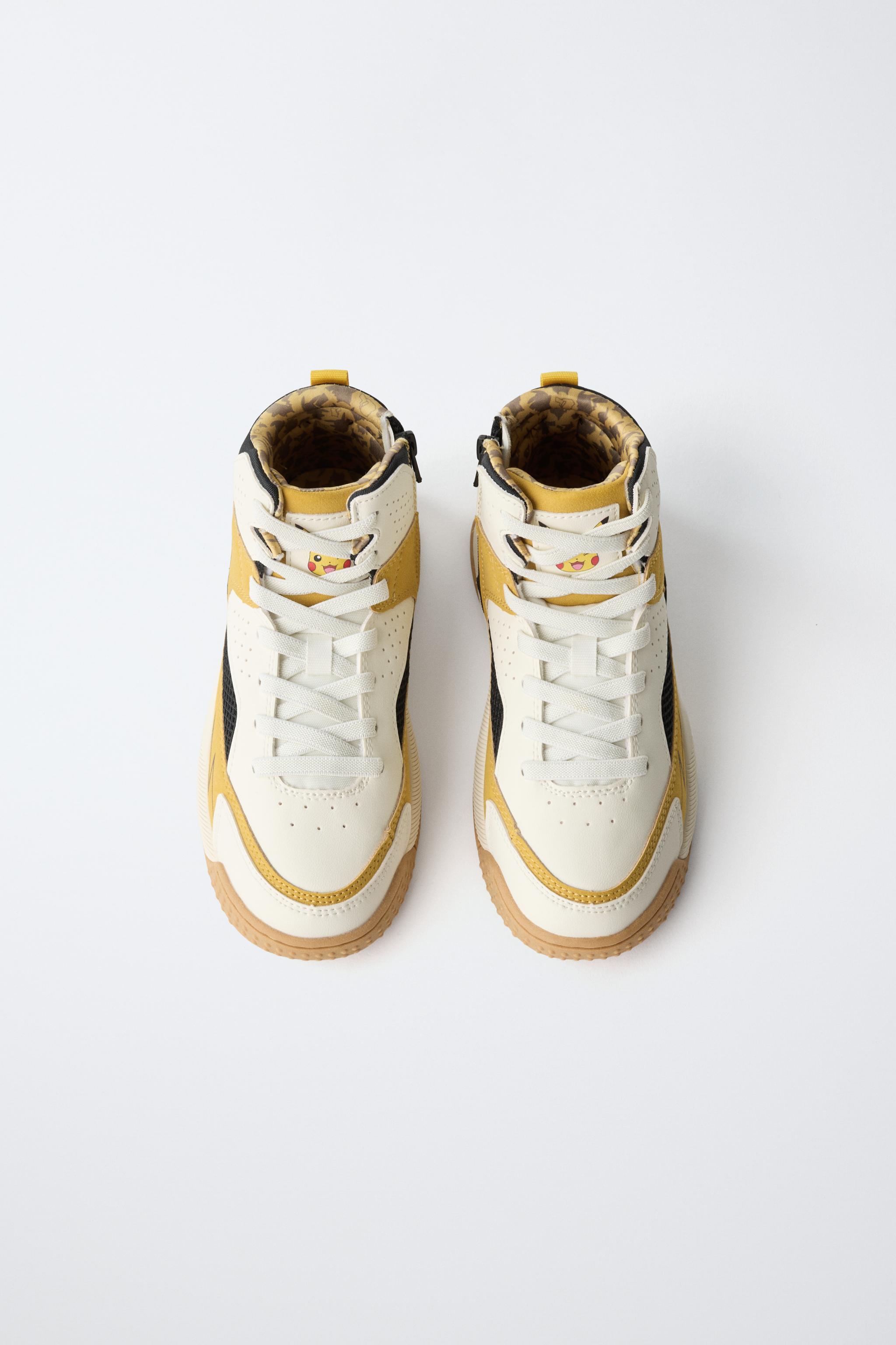 Детские кроссовки Zara PIKACHU© POKÉMON HIGH TOP SNEAKERS — фото 5
