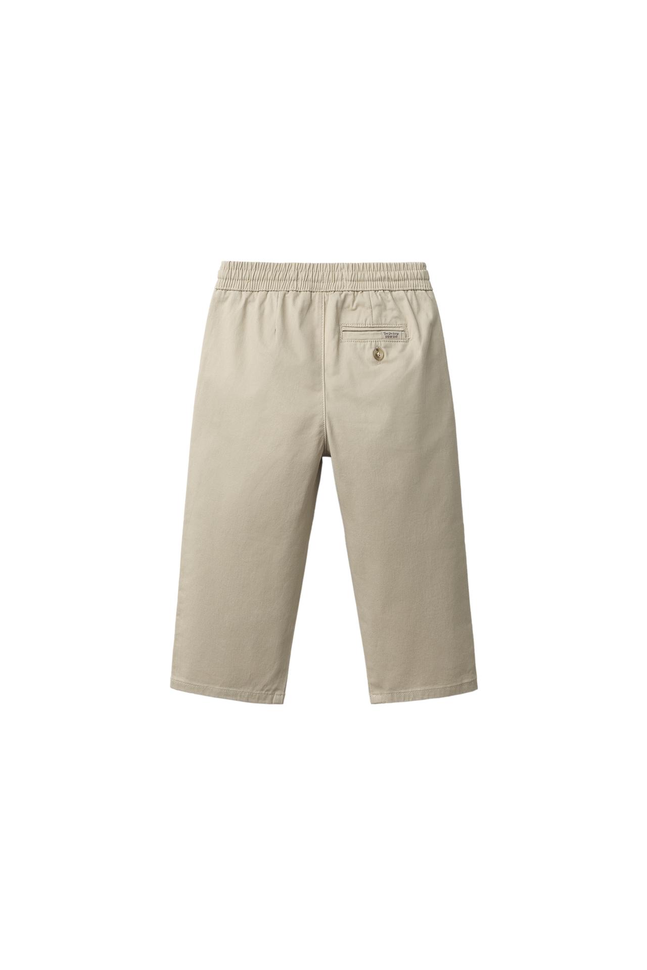 JOGGER CHINO PANTS — Beige