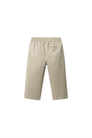 JOGGER CHINO PANTS — Beige 2