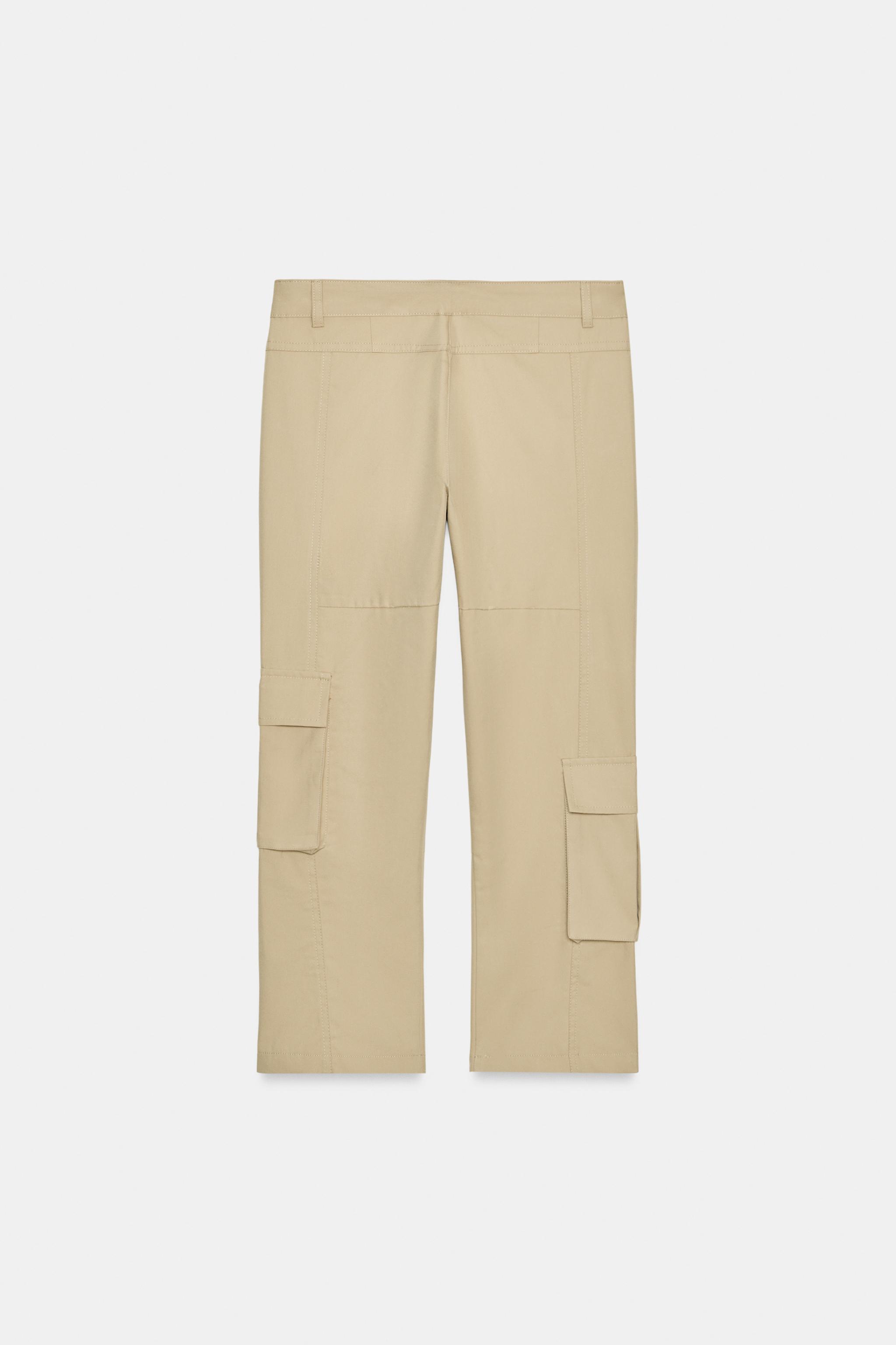 PANTALON DROIT LONGUEUR 7/8 AVEC POCHES
