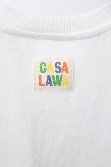T-SHIRT IMPRIMÉ CASA LAWA © X ZARA KIDS - Vert de Zara - Image 3