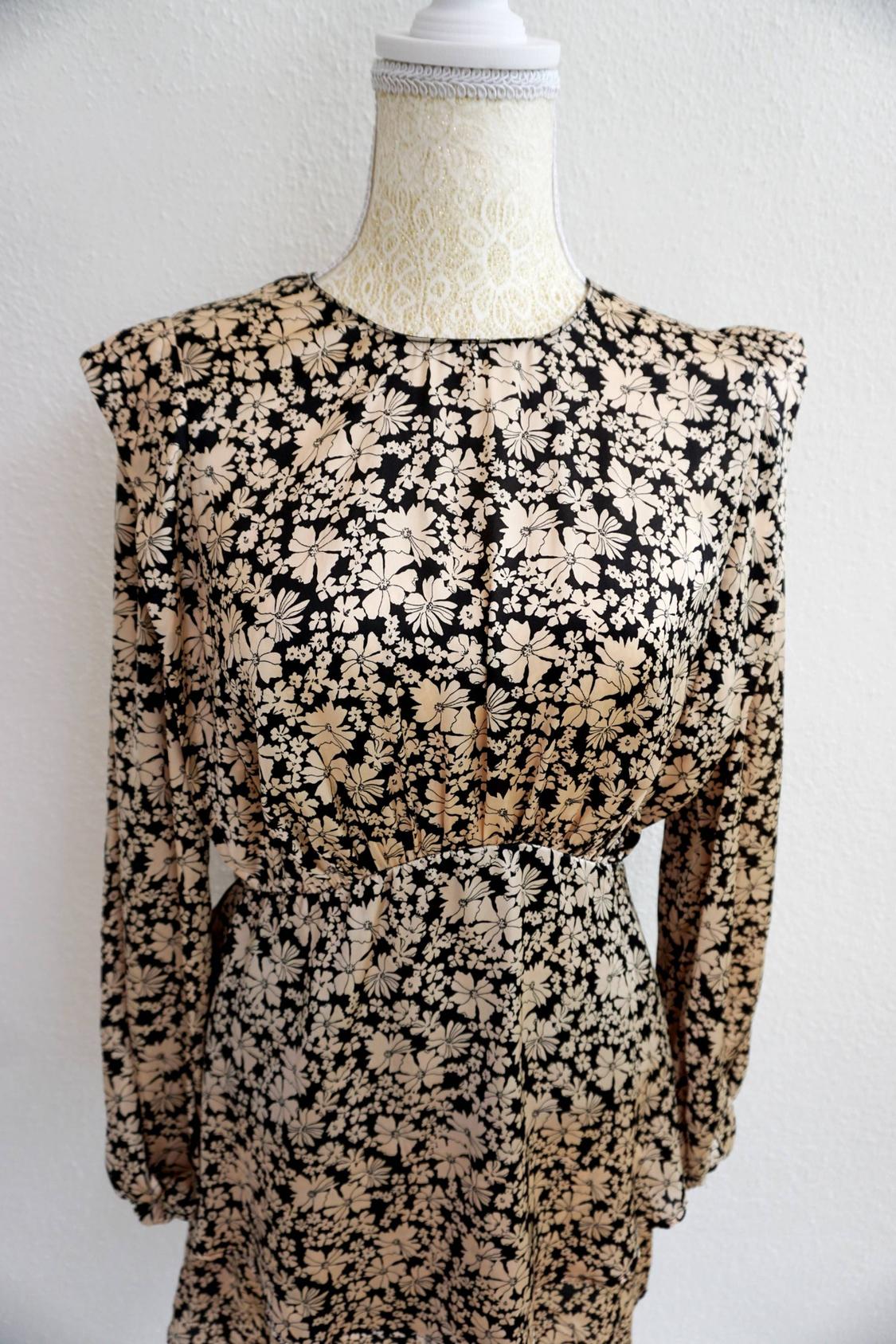 PRINTED MINI DRESS - Image 4