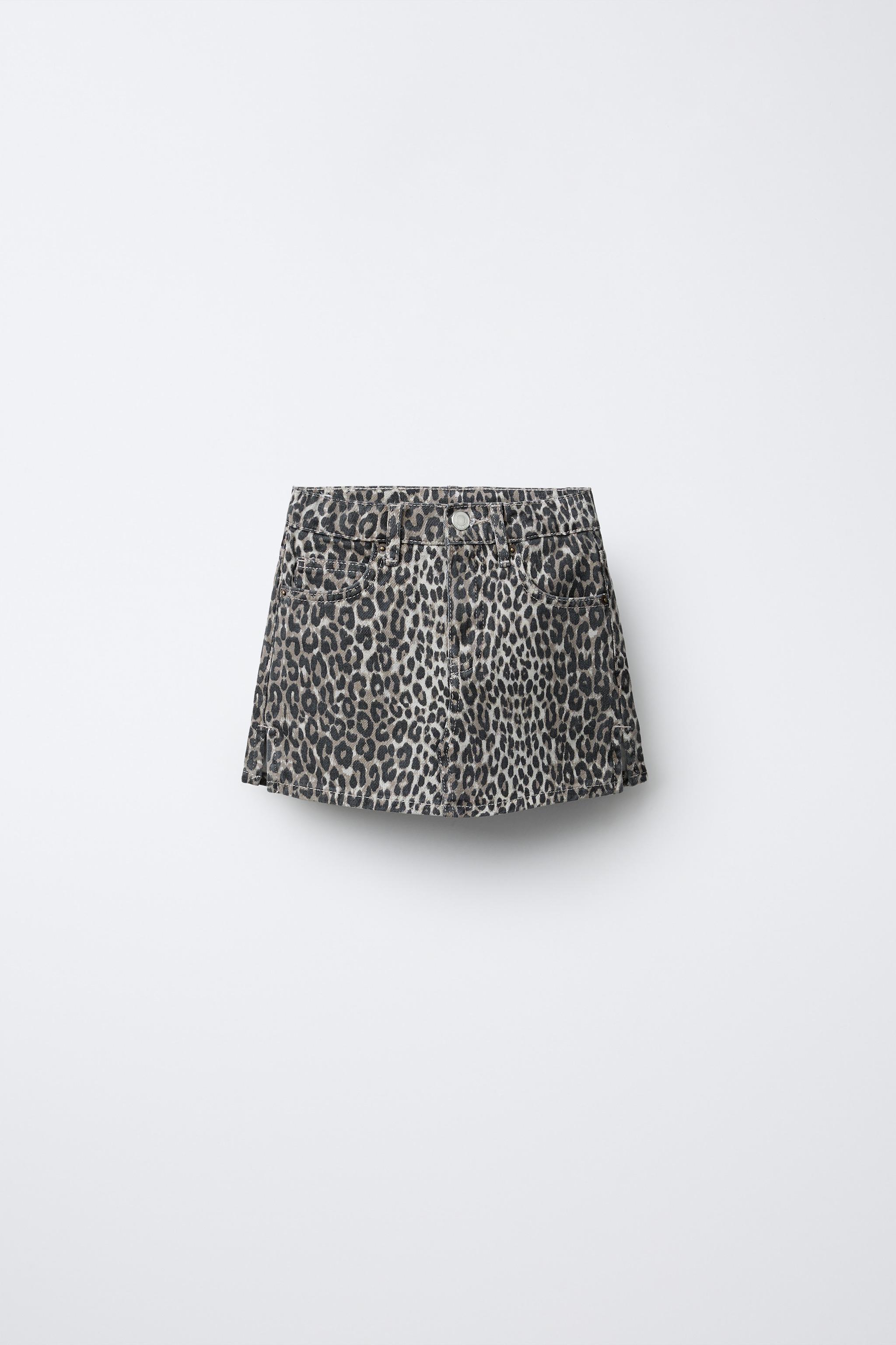 JUPE-SHORT ANIMAL PRINT