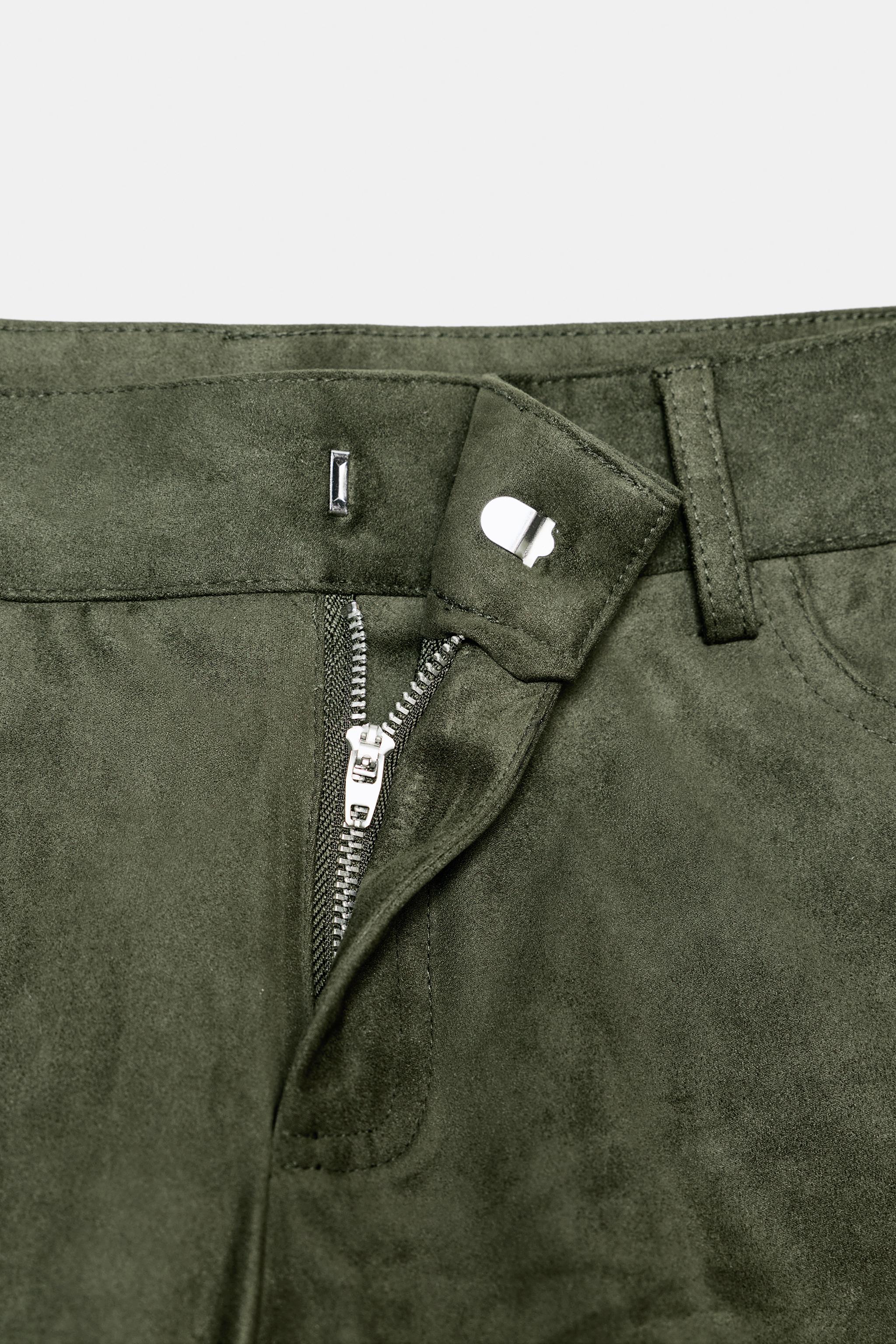 SHORT MINI EFFET DAIM