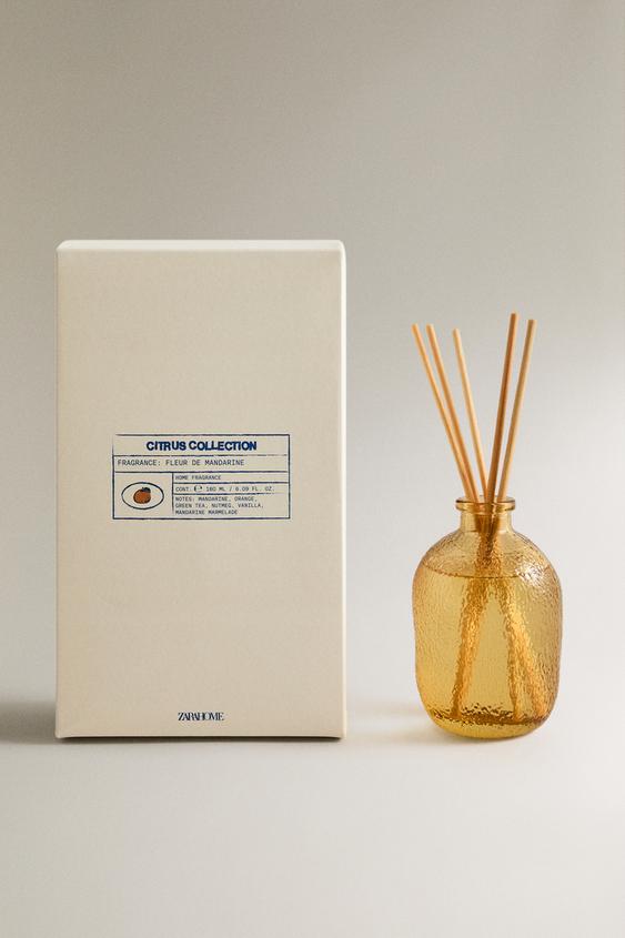 (180 ML) FLEUR DE MANDARINE REED DIFFUSERS - Tangerine by Zara - Image 0