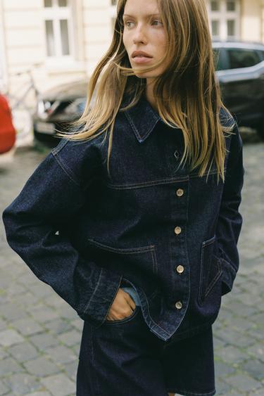 Z1975 DENIM JACKET - Blue by Zara