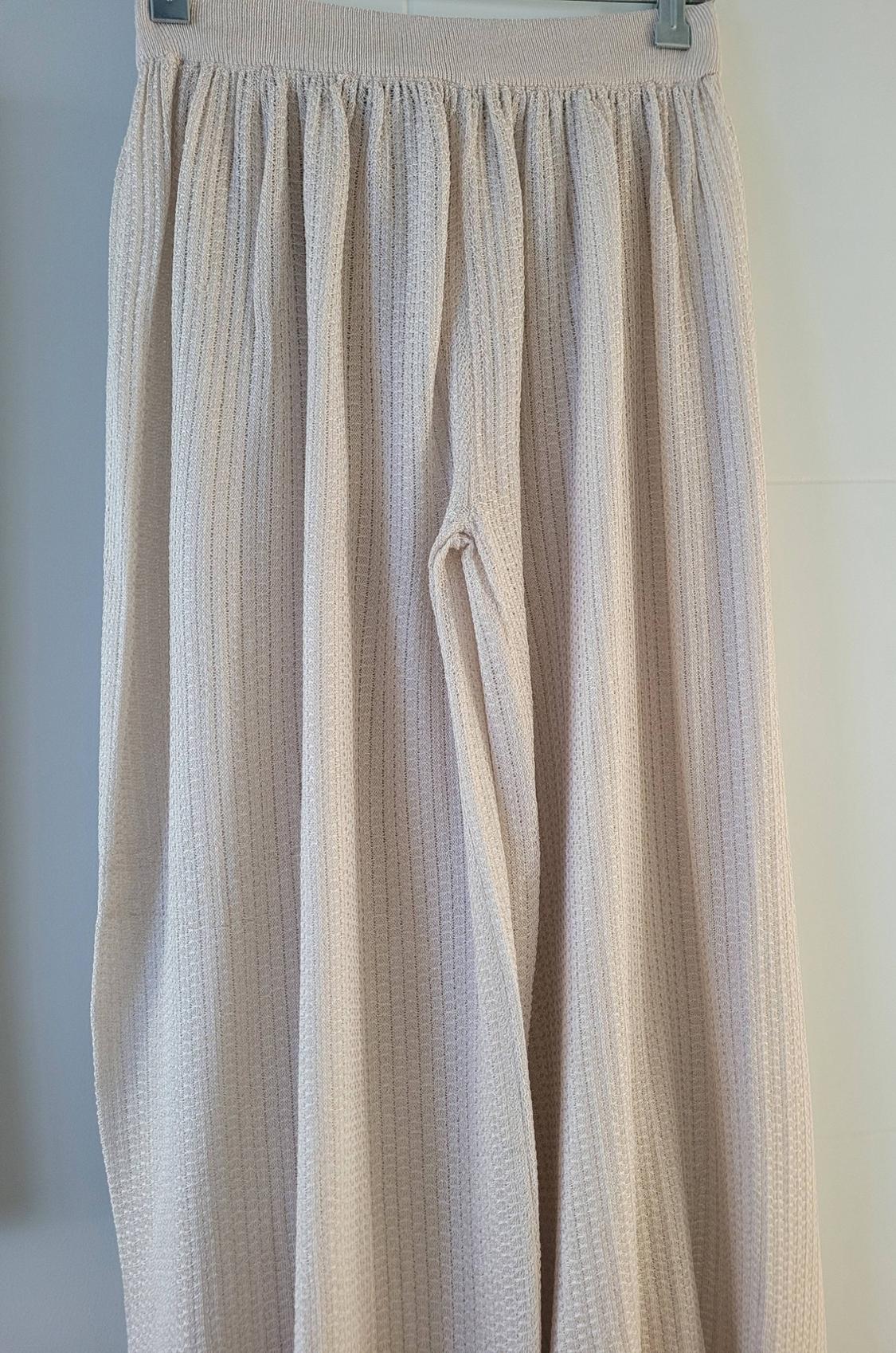TEXTURED KNIT TROUSERS - Image 3