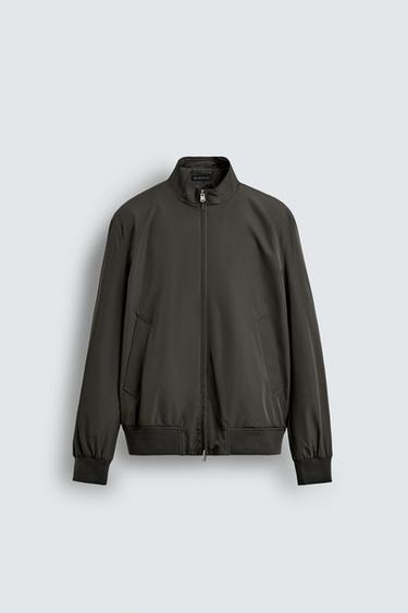 LIGHTWEIGHT TECHNICAL JACKET - Taupe grey by Zara
