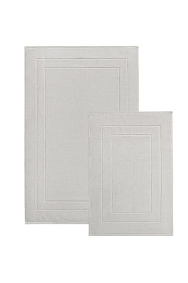 Zara COTTON BATH MAT - Light gray