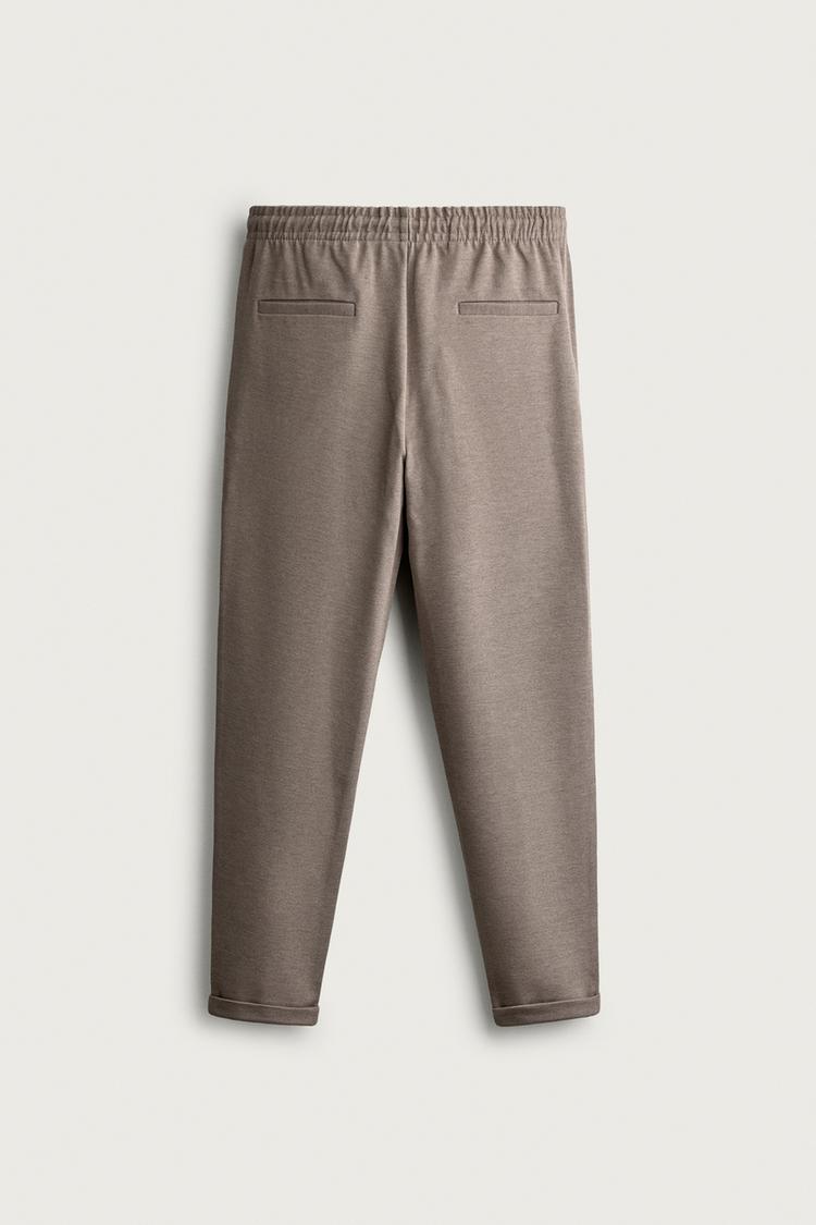 Pantalones jogger de cintura fácil cuidado 8