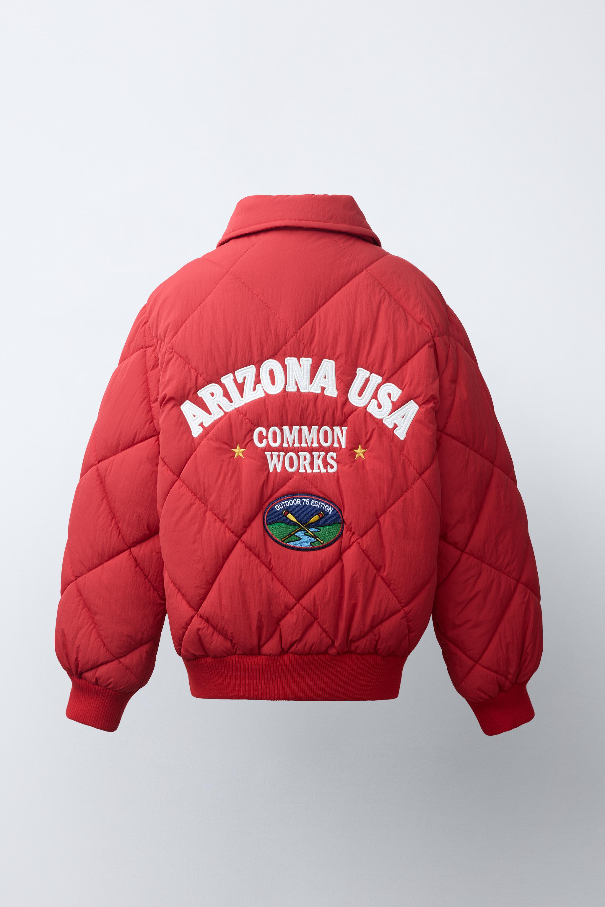 BLOUSON BOMBER MATELASSÉ À PIÈCE