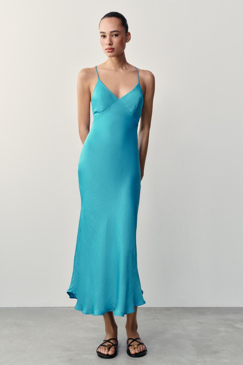 summer turquoise dresses Arizona Dress in Turquoise, Sweet Party & Bridesmaid from Spool 72 Select the garment that is closest to your body measurements CUPSHE Women's Turquoise Plunging Sleeveless
