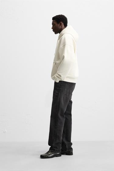 HEAVYWEIGHT HOODIE - Oyster-white by Zara - Image 3