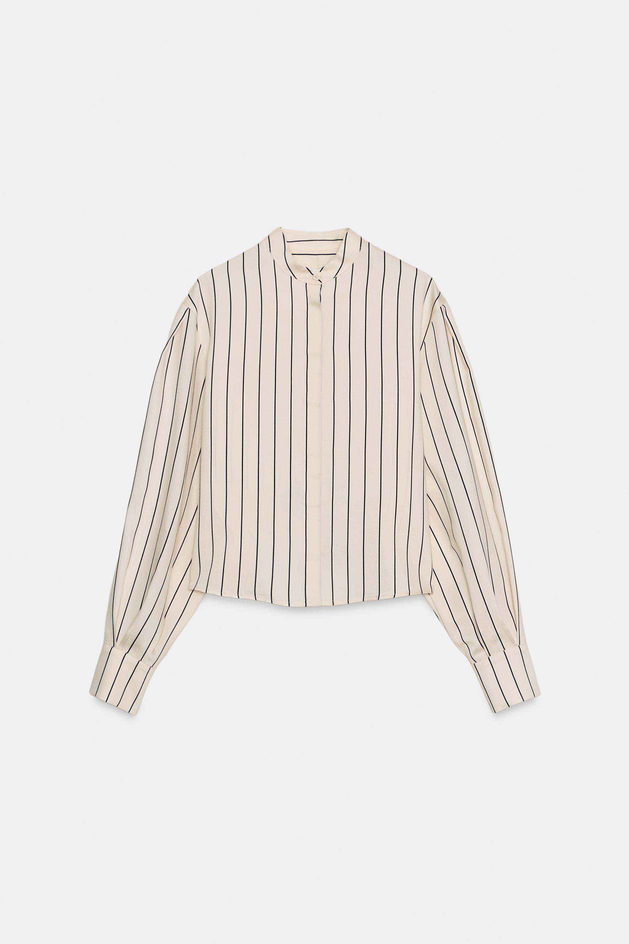 ZW COLLECTION STRIPED SHIRT AND PANTS SET | ZARA United States