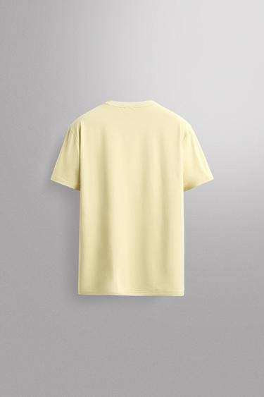 BASIC-FUNKTIONSSHIRT - Hellgelb von Zara