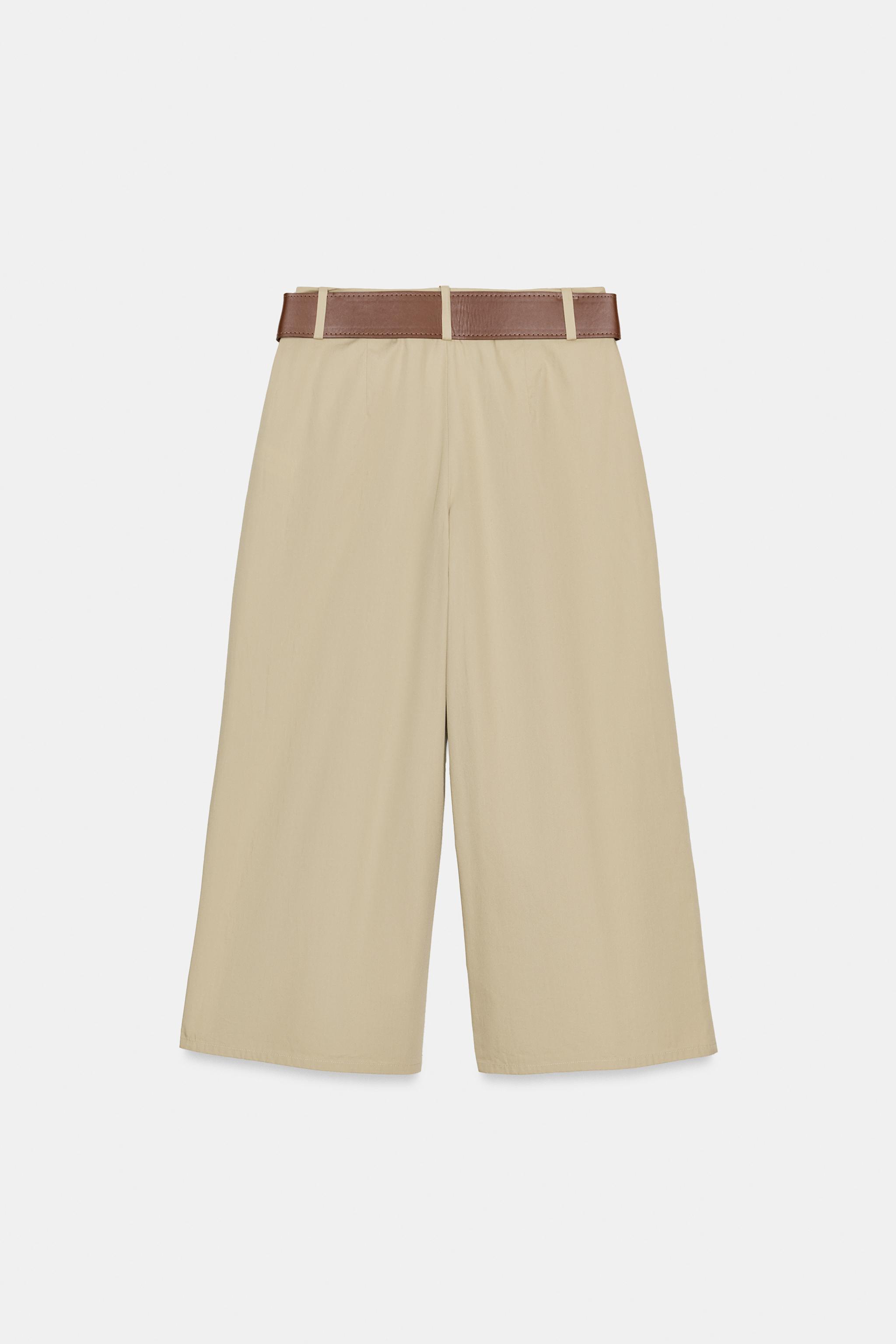 BELTED CULOTTES