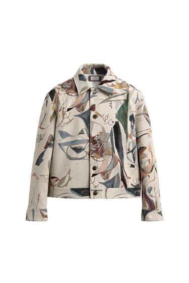 GEOMETRIC JACQUARD JACKET SAMUEL DE SABOIA X ZARA - Multicoloured by Zara