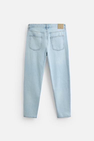 JEAN SLIM FIT TAPERED - Bleu clair de Zara - Image 6