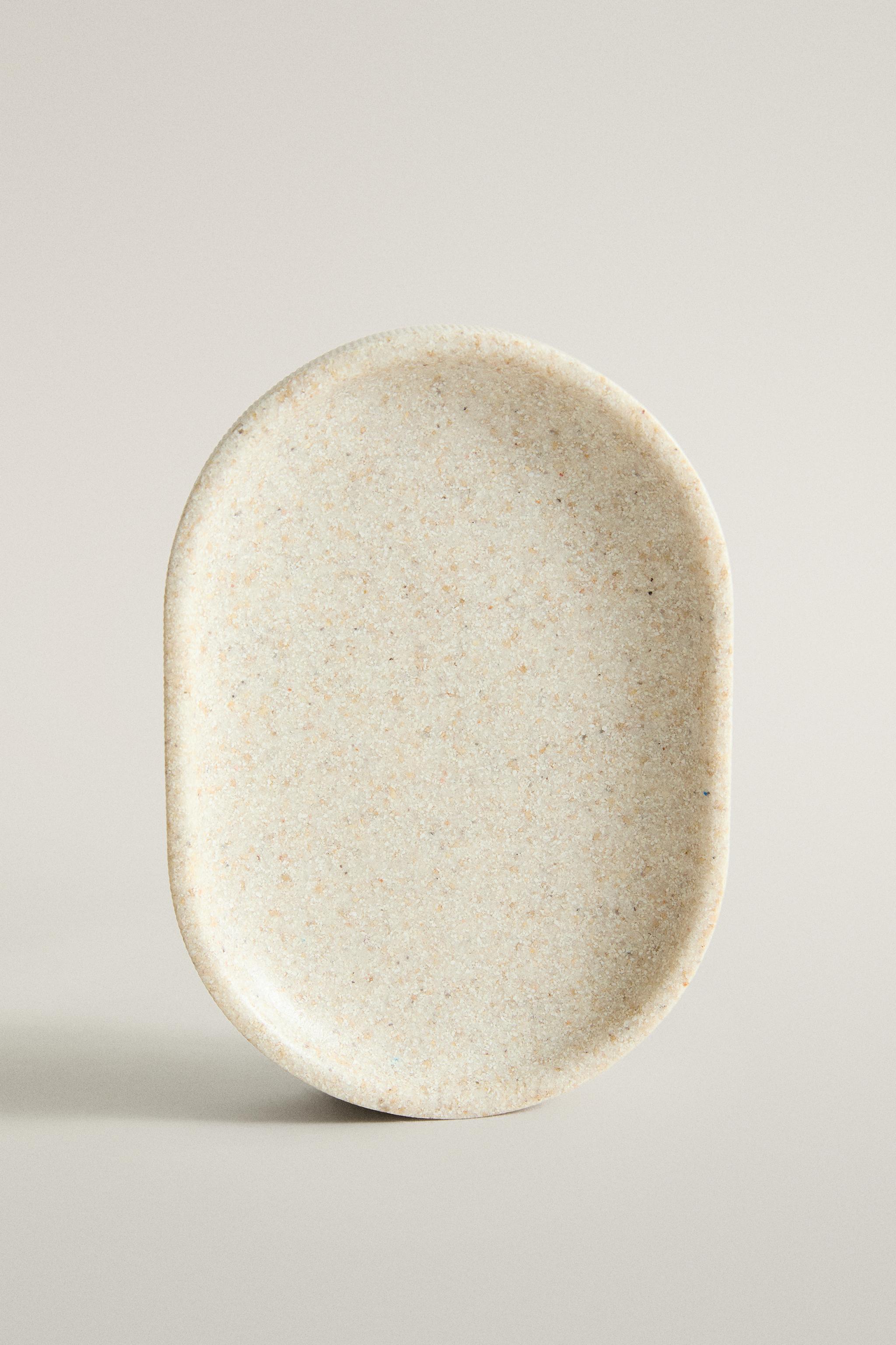 RESIN BATHROOM SOAP DISH