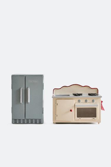 CHILDREN’S DOLL HOUSE KITCHEN TOY SET - white by Zara