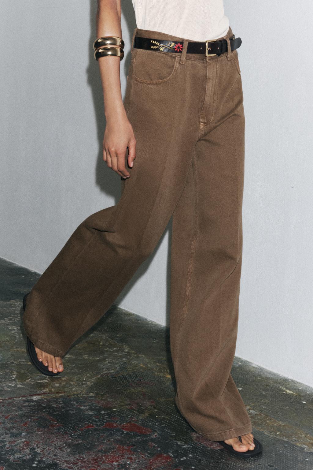 ZW COLLECTION HIGH WAIST WIDE LEG JEANS