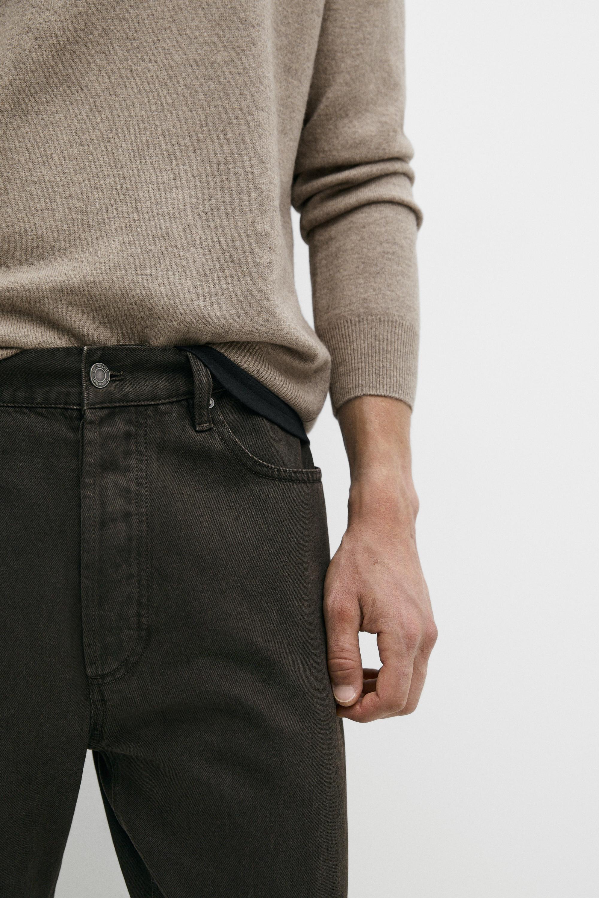 Tapered fit jeans
