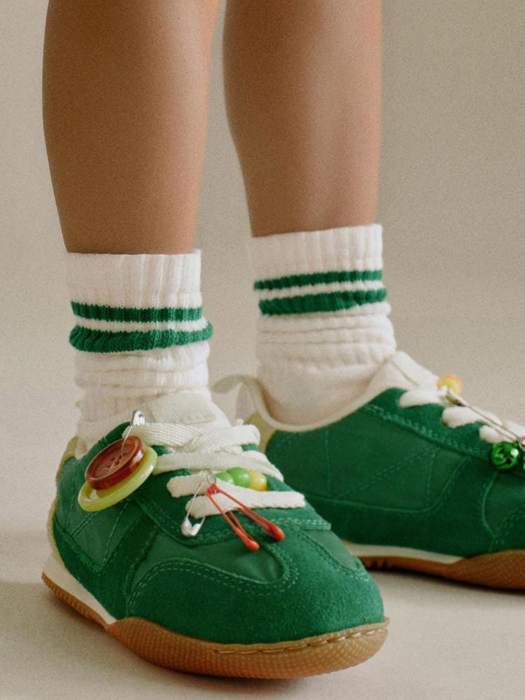 Zapatos Planos Zapatos Verde Zara Los Zapatos Origami De Zara Que - Main Image