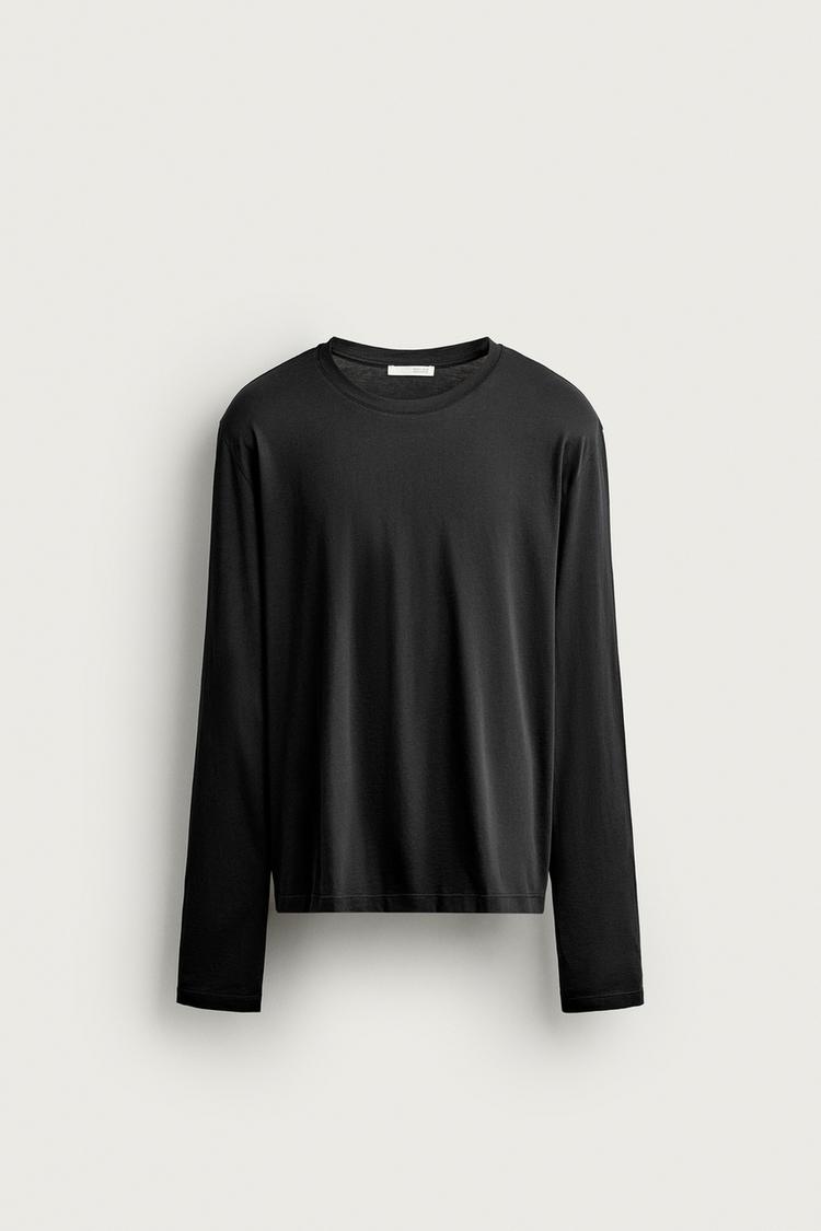 RELAXED FIT LONG SLEEVE T-SHIRT