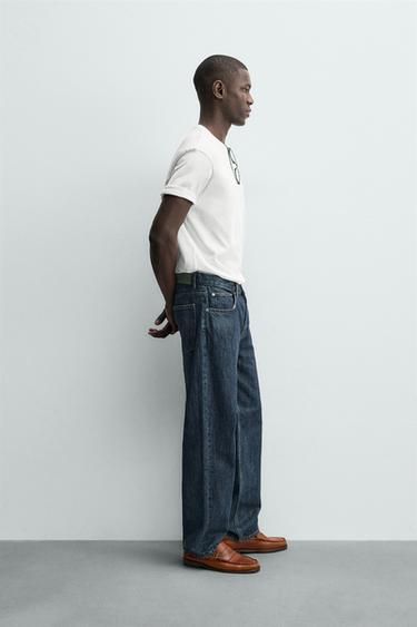 BOXY FIT SLOGAN T-SHIRT - Oyster-white by Zara - Image 3