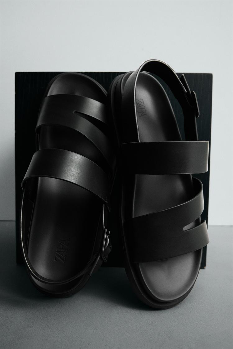 STRAPPY SANDALS Black ZARA United Kingdom