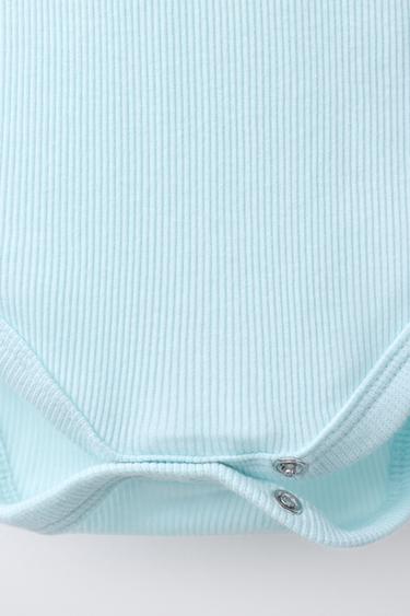 LOT DE CINQ BODYS COL TUNISIEN MANCHES COURTES - Multicolore de Zara - Image 3