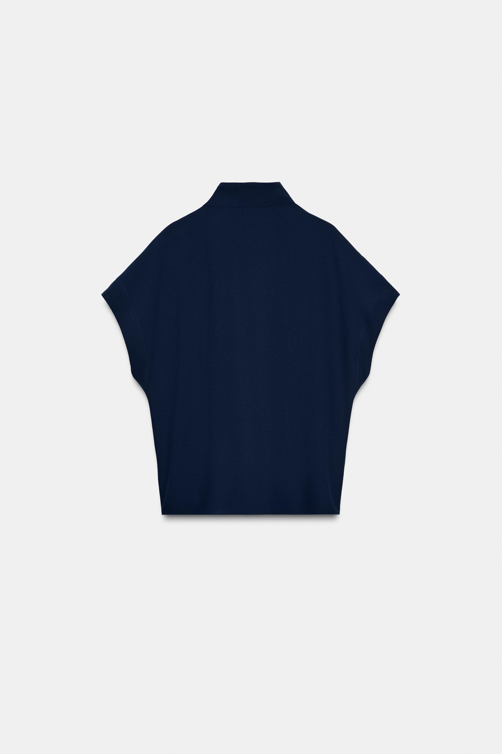 CONTRAST BUTTON SHIRT - Oyster-white | ZARA United States