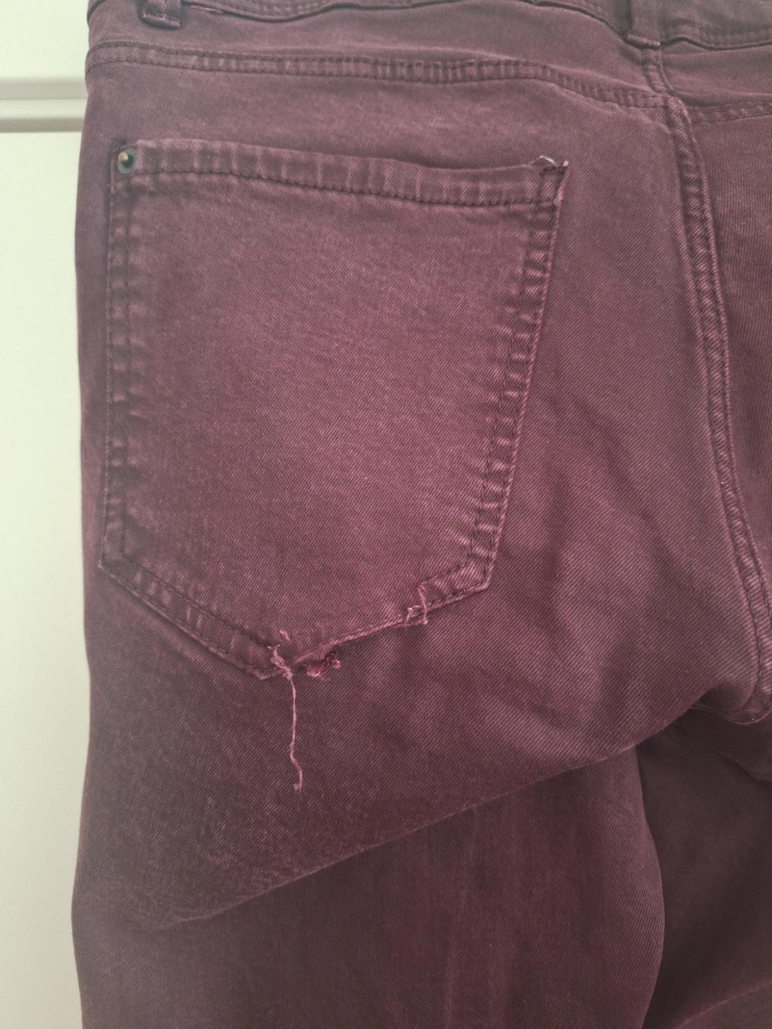 PANTALON PITILLO BURGUNDY 40 - Image 7