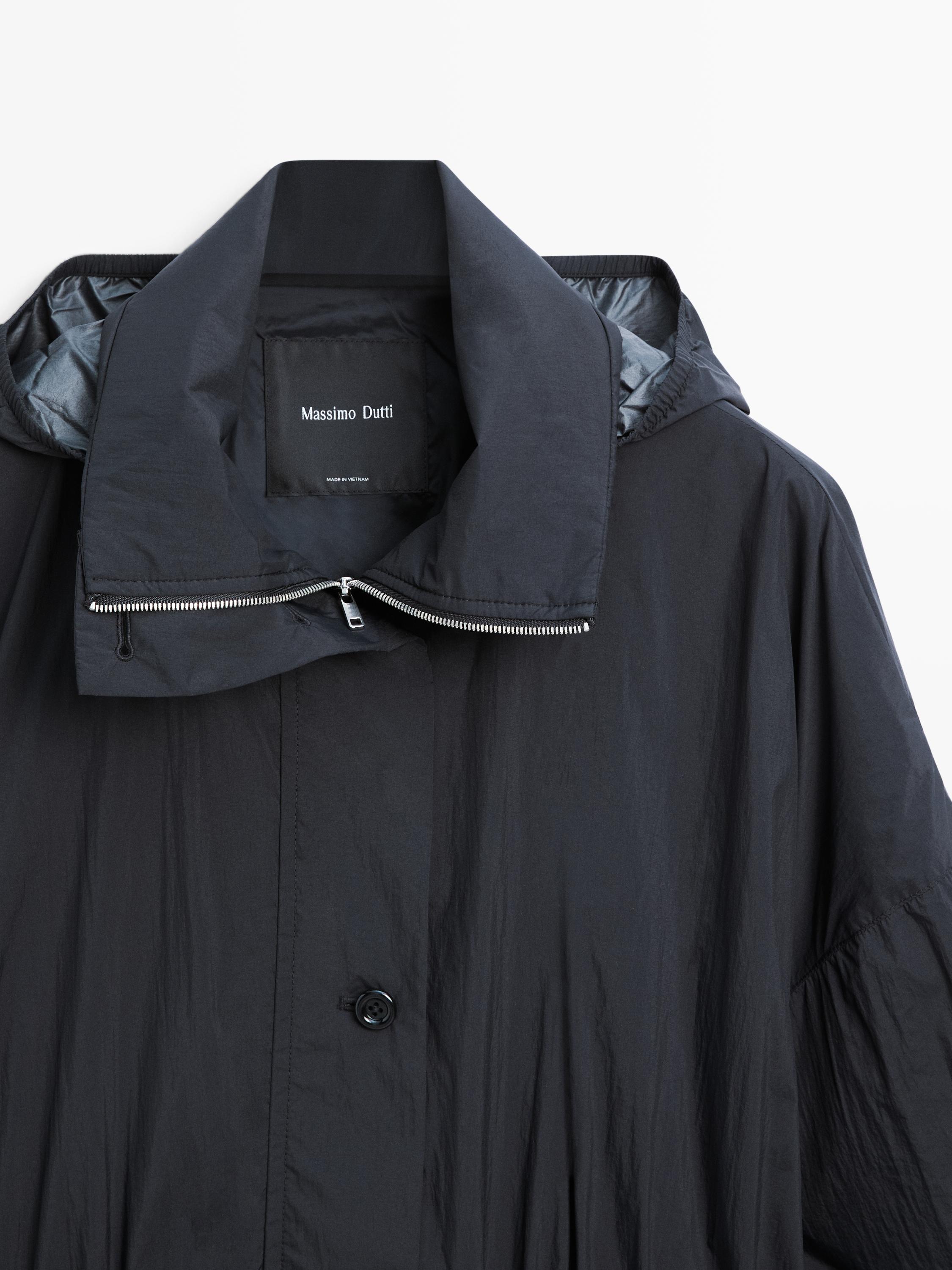 Parka en tissu technique