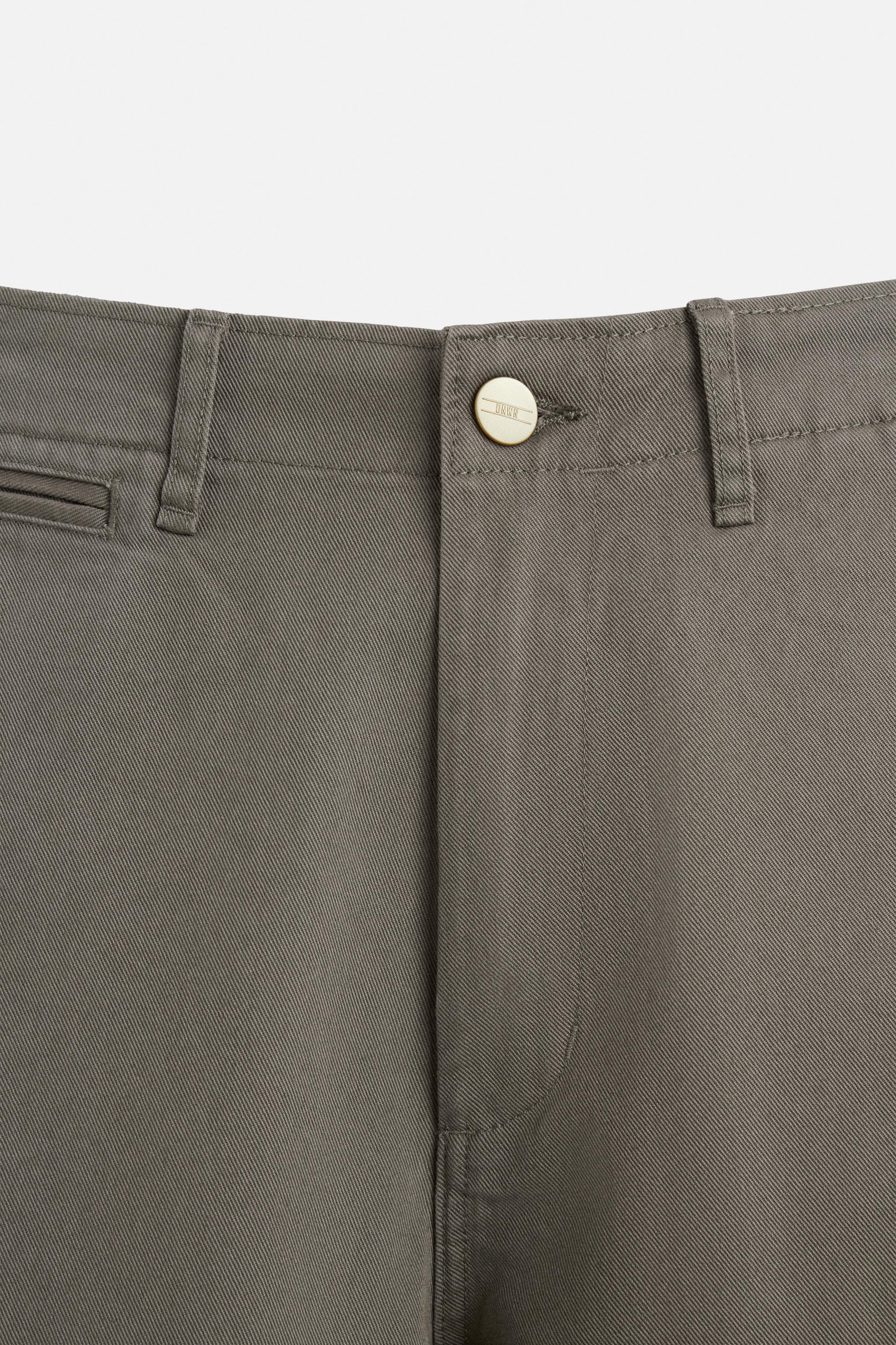 リラックスフィットチノパンツ - ストーン | ZARA Japan / 日本 リラックスフィットチノパンツ - ストーン | ZARA Japan / 日本