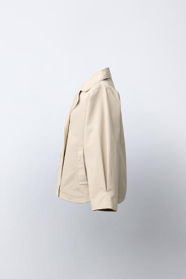 TRENCH COURT EN DENTELLE - Beige de Zara - Image 2