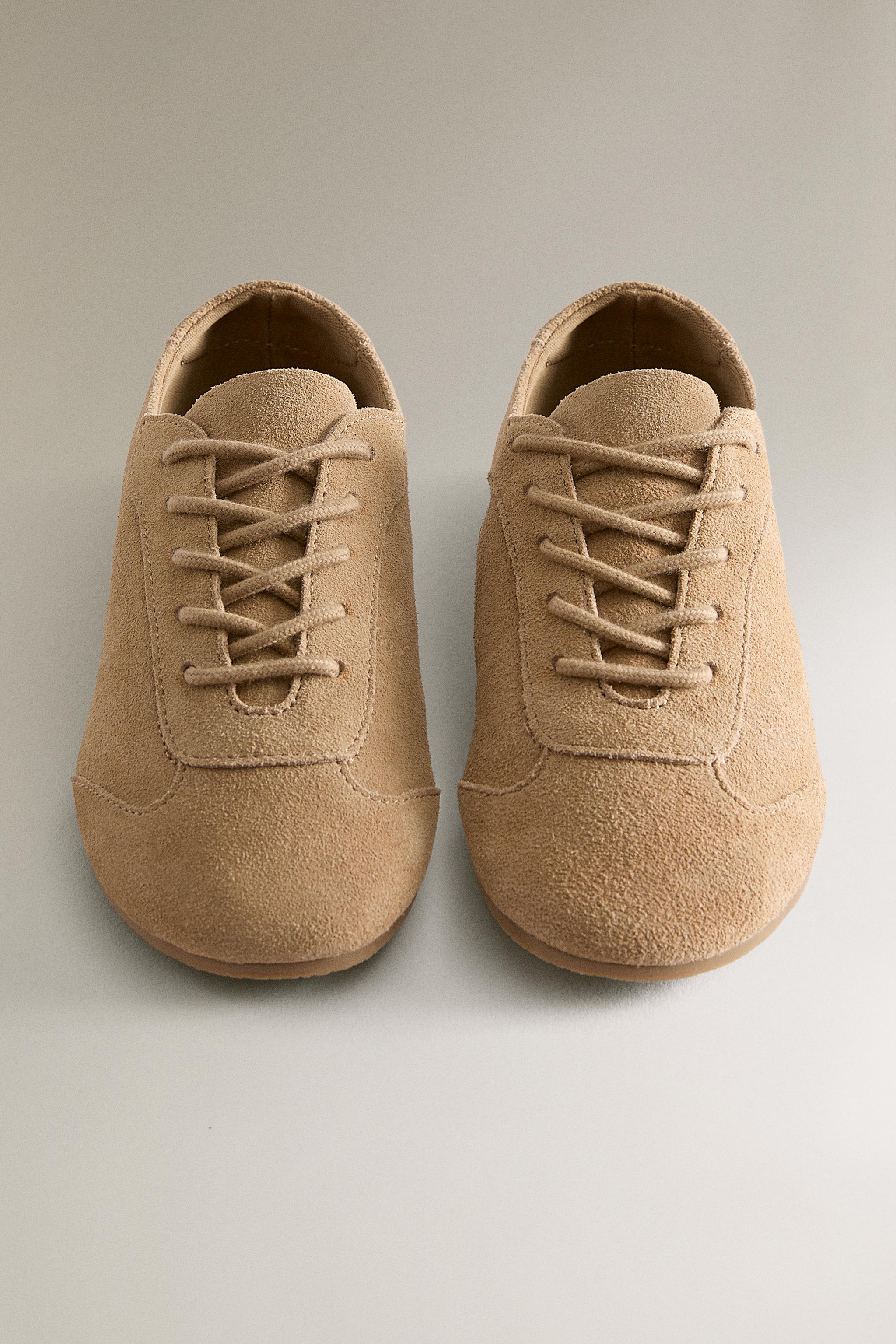 TENNIS EN CUIR ENFANT