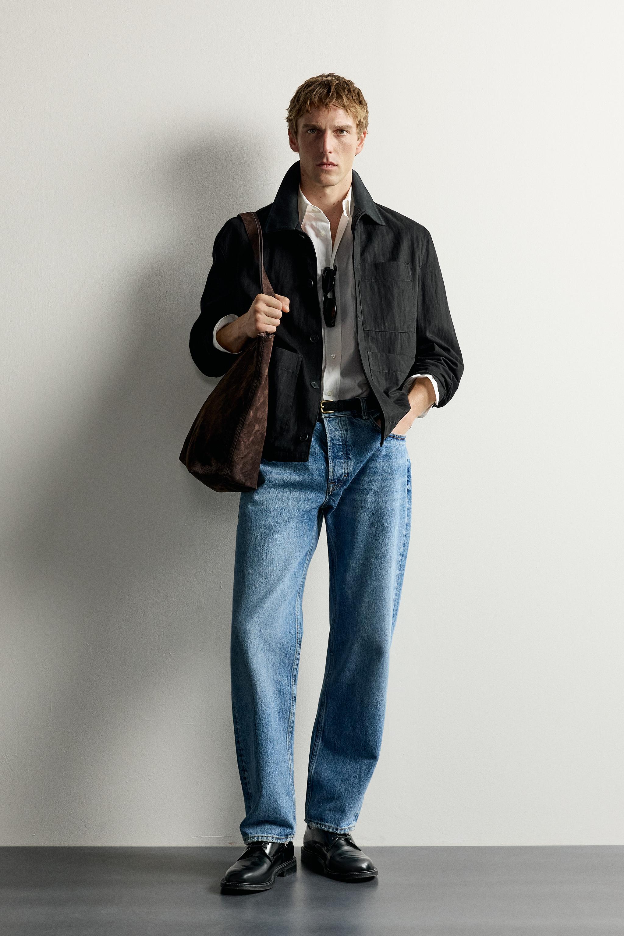 Zara RELAXED FIT İNCE CEKET