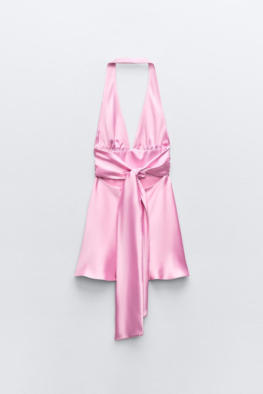 Finery Zara Midi Shirt Dress, Pink at John Lewis & Partners