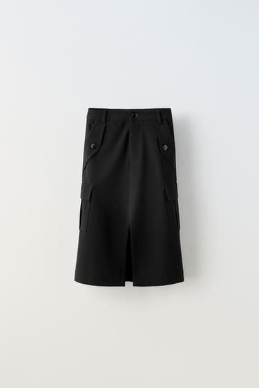 ЮБКА КАРГО — ЧЕРНЫЙ от Zara — изображение 0