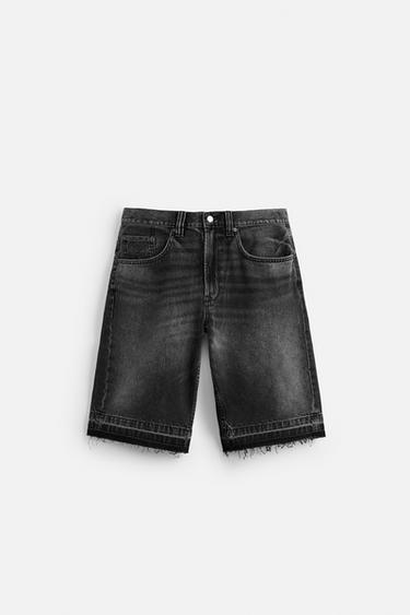 DŽINSA ŠORTI ‘BAGGY FIT’ - Kokogles no Zara
