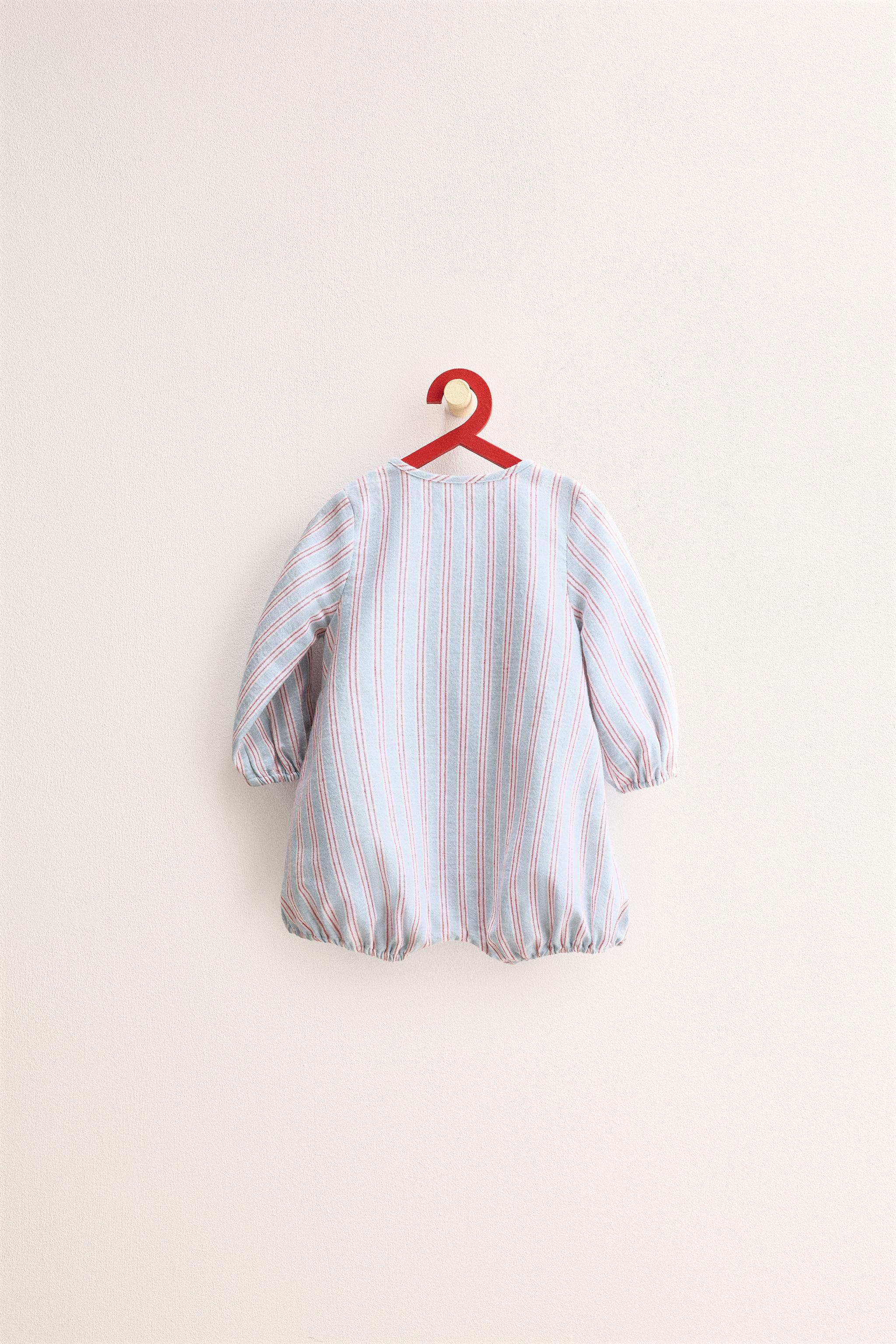 ZARA TIMELESS - STRIPED ROMPER